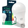 V-TAC Lampadina LED con Attacco Edison E27, 20W (Equivalenti a 150W) A80, 2452 Lumen, Lampadina LED per Massima Efficienza e Risparmio Energetico, Luce 4000K Bianca Naturale