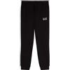 EA7 EMPORIO ARMANI FELPA FULL ZIP CON CAPPUCCIO CORE IDENTITY BAMBINO