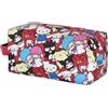 KARACTERMANIA Sanrio Hello Kitty Friends-Borsa da Toilette da Viaggio Brick PLUS, Multicolore, 27 x 13 cm