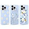 Yoedge 3 Pezzi Custodia per Samsung Galaxy S21 (5G)/ S30 6,2, TPU Silicone Custodia Morbida Ultra Sottile Case con Disegni Fantasia Aesthetic,Antiurto Originale Cover per Samsung S21 (5G), Fiore