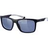 POLAROID PLD 7043/S Occhiali da sole da uomo Nero e Grigio