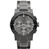 BURBERRY Swiss Burberry Orologio Cronografo di Lusso Uomo Unisex La Città Ion-Placcato Gunmetal Data Quadrante Lunetta in Ceramica BU9381