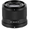 VILTROX Obiettivo AF 40mm f/2.5 Full Frame con messa a fuoco automatica per fotocamere Nikon Z-Mount