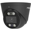 FOSCAM Telecamera dome IP PoE da 5 MP per esterni con faretti e sirena - Foscam T5EP Nero