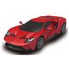 Jamara 405156 - Ford GT 1:24 rosso - Luci LED, Licenza ufficiale, Velocità 7 Km/h