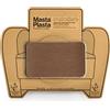 MastaPlasta - Toppa Marrone Chiaro autoadesiva per la riparazioni di Pelle. Scegli Dimensioni/Design. Pronto Soccorso per divani, sedili Auto, Borse, Giacche, ECC.