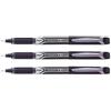 Pilot Set di 3 penne roller Hi-Tec V10 grip punta ago nero