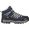 CMP Kids Rigel Mid Trekking Shoes Wp, Scarpe da trekking Unisex - Bambini e ragazzi, Deep Lake Acido 18MM, 30 EU