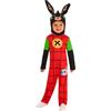 Rubie's Rubies Costume ufficiale Bing classico per bambini, taglia 2-3 anni