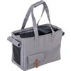 Ferplast Trasportino per Cani JETSET, Trasportino Gatto, Zaino per Cani, Cinghia di Sicurezza, Max 12 kg, 40 x 20 x h 30 cm