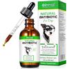 PLOBRT Antibiotici per cani, Gocce di Antibiotici Naturali per Cani, Supportano Allergie e Prurito Nei Cani, Trattamento Delle Infezioni da Lievito per Cani, 60 ml