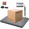 Memows Bilancia Postale Digitale 200kg/440lb, Bilancia Pesa Pacchi Alta Precisione, Bilancia Professionale Bilancia per affrancatura con Funzione LCD/Tara, Bilancia per Pacchi in Acciaio Inossidabile