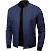 Mobanna Giacca Softshell Uomo Invernale Giubbotti - Giubbino Estivo Pieghevole Multitasche A Vento Autunnale Primaverile Giubbotto Tinta Unita Leggero Jacket Casual Antivento Taglie Forti Sportiva