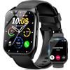 DUSONLAP Orologio Smartwatch Uomo Donna, 1.85" HD Smartwatch con funzione chiamata, 113+ Sportive Smart Watch con Contapassi/Sonno/Cardiofrequenzimetro, Impermeabil IP68 Fitness Tracker per iOS Android, Nero