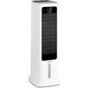 Klarstein Condizionatore Portatile Senza Tubo 60W, 4in1, Umidificatore, Climatizzatore Portatile Silenzioso con Night Mode, Ionizzatore, Ventilatore Aria Fredda, Raffrescatore 450m³/h, Serbatoio 6L