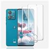 KoasVonson 2 Pezzi Pellicola Protettiva Idrogel per Motorola Edge 40 Neo, TPU Pellicola Protettiva HD Trasparente Flessibile Idrogel Pellicola, Anti-Graffio