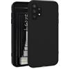 MyGadget Cover per Samsung Galaxy A32 5G - Custodia Protettiva in Silicone Morbido Matt - Case TPU Flessibile | Antiurto | Antiscivolo | Ultrasottile - Nero