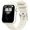 zaisia Smartwatch Uomo Donna, 1.85 Orologio Smartwatch con Chiamare/Rispondere, Molteplici modalità Sportive con Contapassi/Sonno/Cardiofrequenzimetro, IP68 Smart Watch per Andorid iOS