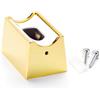 ORION LIGHTSTYLE Attacco S14d per Osram Ledinestra Ralina (70 x 47 x 40 mm), 230 V, base in metallo compatibile con lampade LED, max 35 W max. 60 W S14d 500 mm Linestra, ottone, oro