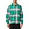 Wrangler Camicia Plaid a Righe T-Shirt, Blu Marino/Verde, M Uomo