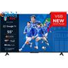 TCL 55V6B TV 55" 4K HDR Ultra HD Google TV con design senza bordi Dolby Audio Co