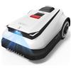 ECOVACS GOAT A1600 RTK Robot Tagliaerba 1600㎡ Senza Filo, Navigazione RTK+Vision LiDAR Rasaerba Robot, Mappatura Automatica, Doppie Lame, Potenza 100W, Ricarica Rapida, Pendenza del 50%