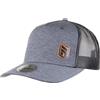 SABBOT Ezra Cappellino Snapback da uomo, da donna, con cappello in cotone ed elastan, design moderno, regolabile, rete traspirante, Blu scuro, Einheitsgröße-XL
