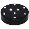 Base Led Leopacat Base Luminosa A LED, 4 Pezzi Base Luminosa Arte Base