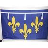 AZ FLAG Bandiera Provincia Dell'Orleanese 150 x 90 cm - Bandiera Province Orléanais Regno di Francia 90 x 150 cm Foro per Asta