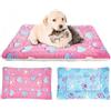 MICOOYO 2 Pezzi Materasso per Cuccia per Cani, Cuscino per Animali in Pile, Tappetino Cuscino Lavabile per Gatti, per Cani Piccoli Gatti Cuccioli (Cuore, 61x41 cm)