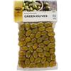 Blikas Olive Verdi Greche Intere, in Salamoia con Olio e Aceto, 2 x 250 g (500 g) - Olive Premium al Naturale