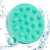 Generic Spazzola per shampoo - Scrubber per capelli in silicone | Massaggiatore per la testa riduce la forfora Massaggio del cuoio capelluto Promuove la crescita dei capelli per la cura dei capelli esfoliante