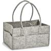 Avilia Borsa in Feltro | Organizer in Feltro | Borsa 9 Scomparti | Borsa per Organizzazione Lana ed Uncinetto | Organizer per Armadio | Borsa per Organizzazione della casa 33x24x39cm
