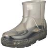 UGG Drizlita Clear Stivali in gomma da Donna, Nero, 38 EU