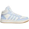 adidas Hoops 3.0 Mid Classic Shoes, Scarpe Donna, Cloud White/Cloud White, 37 1/3 EU