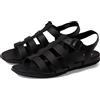 Fitflop Women's Gracie Rubber-Buckle Leather Fisherman Sandals, Nero, 6.5 UK Narrow