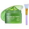 Generisch Collagen Gelatina Cream, 2025 Aggiornamento Coreano Face Cream con Estratto di Tè Verde, Crema di Gelatina Di Collagene, Crema Idratante E Anti-Aging, Riduce Le Linee Fine E Opacità, Crema Per La Cura