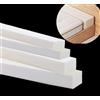 MOTTK Cuscino per materasso queen size, imbottitura in schiuma solida, riempitivo per letto singolo, matrimoniale, king size, imbottitura in memory foam (180 x 5 x 10 cm)