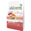 Generico Unica Natura Crocchette per Cani Taglia Mini, Cervo, Riso e Carote, 2,5 kg