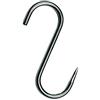 Dagema - 10 ganci per macellaio in acciaio inox, 120 x 5 mm, a S, ganci per affumicatura, ganci per pesce, ganci per selvaggina, ganci per carne