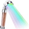 innislink Doccetta doccia a LED, doccetta doccia bagno doccetta a mano 7 colori LED soffione doccia ad alta pressione risparmio idrico spruzzatore e doppio filtro anti cloro