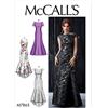 McCall's Mcalls M7865, mccalls, McCall, Cucito, Modello, Chiffon, Charmeuse, Crepe, Georgette, Raso, Seta, Voile, Tinta Unita, 14, 16, 18, 20, 22