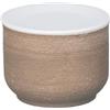 Avilia Contenitore Portaoggetti per Bagno - Contenitore Multiuso per Cucina e Camera, in Poliresina, 10x10x7.5cm, Marrone