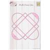 Nellie's Choice Fustella di Pasqua Dolce da 6 x 6 x 1,6 cm-1 Pezzi-Wrapping Die per Scatole, Gift Boxes, Regali di Natale, DIY, Rosa, Taglia Unica