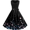 SoLu DAY8 Vestiti Donna Estivi Corti CCurvy Sexy Volant Fashion Taglie Forti Abiti Cerimonia Donna Eleganti de SSera Stampati Economici Casual Spiaggia Vacanza Short Dress