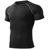 BaMfy Maglia Compressione Uomo Felpa Attillata a Maniche Lunghe Slim Fit, Maglietta da Allenamento Sportiva, Maglietta Sportiva da Base (Color : A2, Size : M)