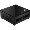 MSI Cubi 5 10M-033EU Mini PC CPU Intel Core i3-10110U (2.10 GHz), RAM 8 GB (1x 8GB DDR4 2666 MHz), SSD M.2 256 GB, HDMI, DP, WIFI, VESA, Windows 10 Home