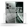 Captor Cover Trasparente per Realme GT6 / GT 6T, Custodia TPU in Silicone Flessibile Morbida e Sottile, con Bordo Rialzato per Schermo e Protezione Fotocamera