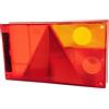 mb-m Diffusore per fanale posteriore Aspöck Multipoint 1 I destro 18-8452-007 vetro di ricambio per rimorchio auto