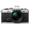 OM SYSTEM Fotocamera OM-3 con Sistema Micro Quattro Terzi, Sensore Stacked BSI da 20 MP, Stabilizzazione dell'Immagine a 5 Assi, Argento + 12-45mm Obiettivo